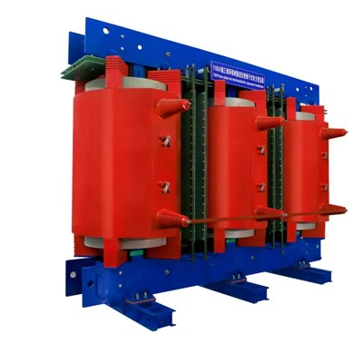 Droge transformator van gegoten hars